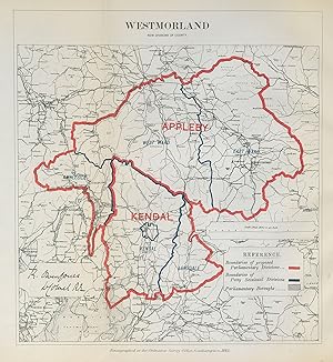 Westmorland - New divisions of County