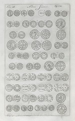 Tabula III - Nummi Saxonici