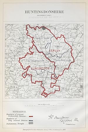 Huntingdonshire - New divisions of County