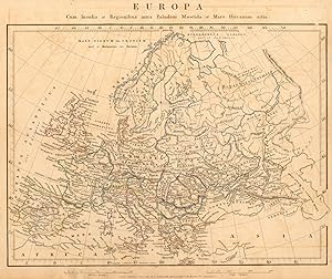 Europa cum Insulis et Regionibus intra Paludem Maeotida et Mare Hyrcanum sitis
