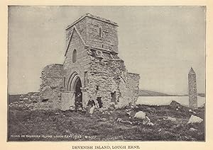 Bild des Verkufers fr Devenish Island, Lough Erne zum Verkauf von Antiqua Print Gallery
