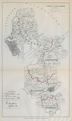 North Lancashire - New divisions of County