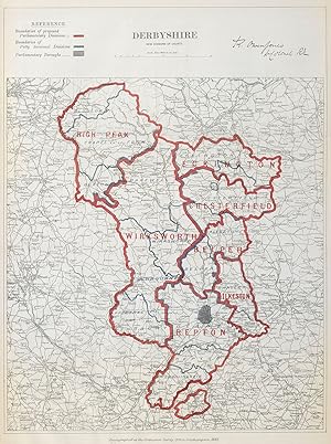 Derbyshire - New divisions of County