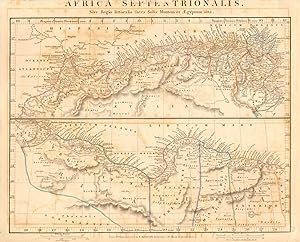 Africa Septentrionalis Sive Regio littoralis intra Solis Montem et Aegyptum sita