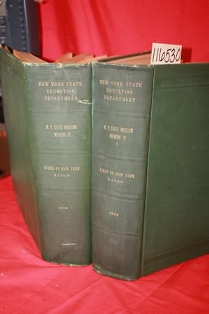 Seller image for New York State Museum Memoir 12 Birds of New York Parts 1 & 2 (Two Volume Set) for sale by Princeton Antiques Bookshop
