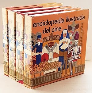 ENCICLOPEDIA ILUSTRADA DEL CINE (4 tomos, obra completa)