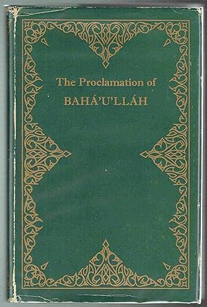 Seller image for The Proclamation of Baha'u'llah to the Kings and Leaders of the World for sale by Hyde Brothers, Booksellers