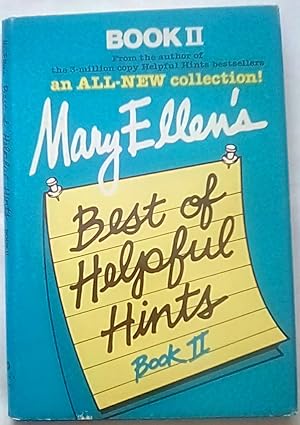 Bild des Verkufers fr Mary Ellen's Best of Helpful Hints Book II zum Verkauf von P Peterson Bookseller