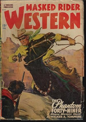 Seller image for MASKED RIDER WESTERN: February, Feb. 1948 for sale by Books from the Crypt