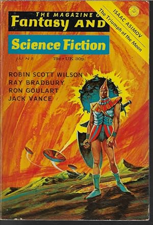 Imagen del vendedor de The Magazine of FANTASY AND SCIENCE FICTION (F&SF): June 1973 ("The Asutra") a la venta por Books from the Crypt