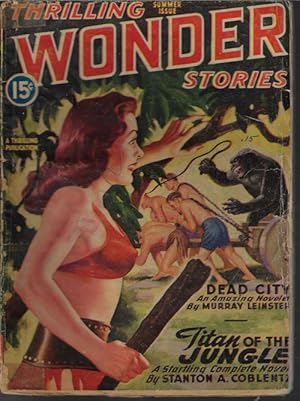 Bild des Verkufers fr THRILLING WONDER Stories: Summer 1946 zum Verkauf von Books from the Crypt