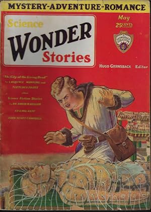 Bild des Verkufers fr SCIENCE WONDER Stories: May 1930 zum Verkauf von Books from the Crypt