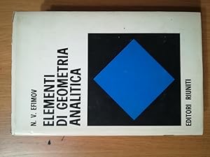 Imagen del vendedor de Elementi di geometria analitica a la venta por librisaggi