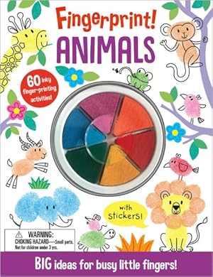 Bild des Verkufers fr Animals : Includes 6 Fingerprint Inks zum Verkauf von GreatBookPrices
