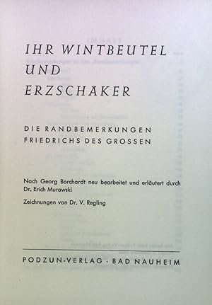 Image du vendeur pour Ihr Wintbeutel und Erzschker mis en vente par books4less (Versandantiquariat Petra Gros GmbH & Co. KG)