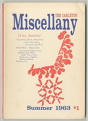 Imagen del vendedor de The Carleton Miscellany - Vol. IV, No. 3, Summer 1963 a la venta por Between the Covers-Rare Books, Inc. ABAA