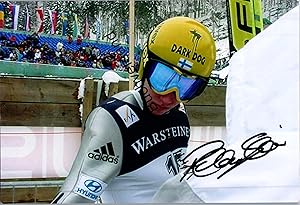 Original Autogramm Pekka Salminen Skispringen /// Autograph signiert signed signee