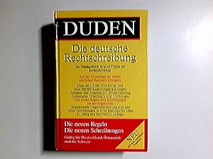 Duden, Rechtschreibung der deutschen Sprache. [red. Bearb.: Werner Scholze-Stubenrecht und Matthi...