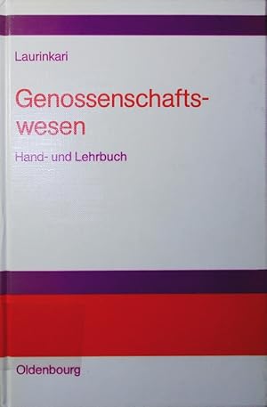 Seller image for Genossenschaftswesen. Hand- und Lehrbuch. for sale by Antiquariat Bookfarm