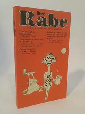 Bild des Verkufers fr Der Rabe XXI. Eifersucht, Ehebruch, Leidenschaft. Magazin fr jede Art von Literatur zum Verkauf von ANTIQUARIAT Franke BRUDDENBOOKS