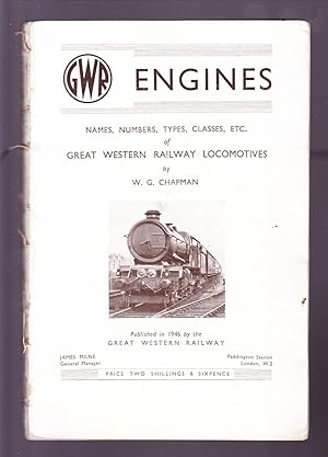 GWR Engines: Names, Numbers, Types, Classes, etc of Great Western Railway Locomotives