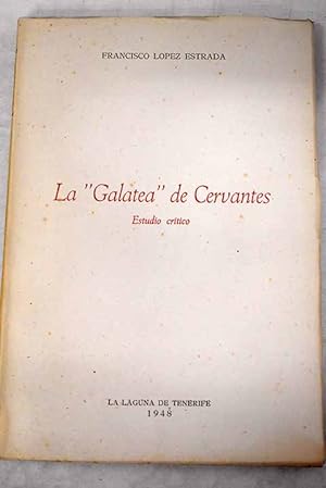 Seller image for La "Galatea" de Cervantes for sale by Alcan Libros