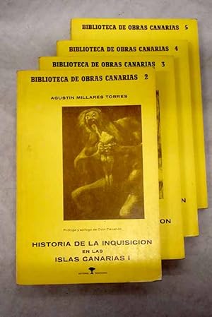 Imagen del vendedor de Historia de la Inquisicin en las Islas Canarias a la venta por Alcan Libros