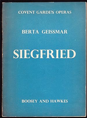 Seller image for Wagner Siegfried for sale by Lazy Letters Books