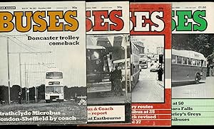 Buses Magazine: Four Issues from 1985 and 1986