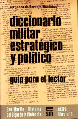 Imagen del vendedor de DICCIONARIO MILITAR ESTRATEGICO Y POLITICO a la venta por Librera Raimundo