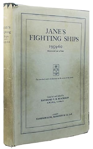 Imagen del vendedor de JANE'S FIGHTING SHIPS 1959-60 a la venta por Kay Craddock - Antiquarian Bookseller