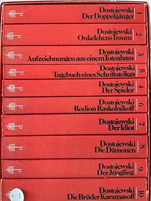 Sämtliche Werke in zehn Bänden im Schuber LEINENBROSCHUR Dünndruck Einmalige Sonderausgabe der kl...