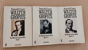 Seller image for Walter Gropius. [3 Bnde (1, 2. I, 2,II). komplett]. Der Mensch und sein Werk. for sale by Versandantiquariat Ottomar Khler