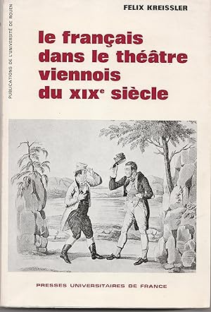Le français dans le théâtre viennois du XIXe siècle