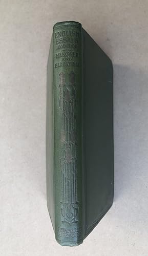 Seller image for A Book of English Essays (1600-1900): World's Classics CLXXII for sale by Book Bar Wales