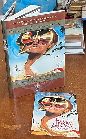 Seller image for Fear and Loathing in Las Vegas **RARE 1998 FIRST MODERN LIBRARY MOVIE TIE-IN EDITION WITH DUST JACKET IN PRISTINE CONDITION PLUS EXTRA MOVIE POSTCARD PROMO** for sale by The Modern Library