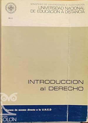 Introducción al Derecho - Unidades Didácticas 1-6