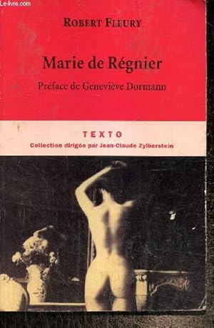 Bild des Verkufers fr Marie de Rgnier (Collection "Le got de l'histoire") zum Verkauf von Le-Livre