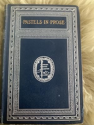 Bild des Verkufers fr Pastels In Prose, From The French zum Verkauf von Wentworth Books