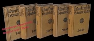 Gesammelte Schriften Volksausgabe: Zweite Serie in 10 Bänden, in 5 Büchern gebunden ( um 1920) - ...