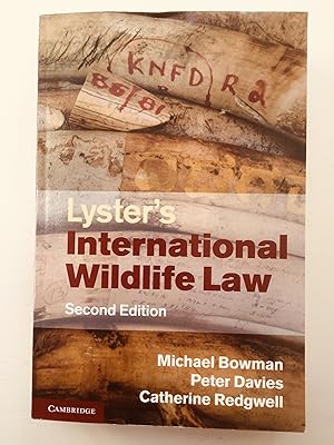 Imagen del vendedor de Lyster's International Wildlife Law a la venta por Cherubz Books