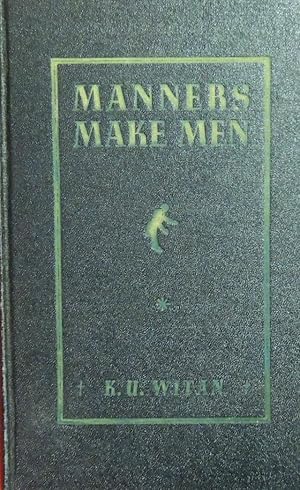 Imagen del vendedor de Manners Make Men a la venta por Basket Case Books