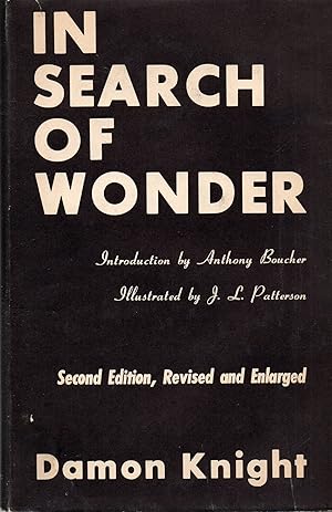 Seller image for n Search of Wonder for sale by Book Booth