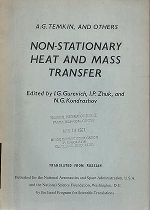 Imagen del vendedor de Non-Stationary Heat and Mass Transfer a la venta por Book Booth