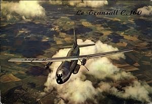 Ansichtskarte / Postkarte Französisches Transportflugzeug, Transall C 160