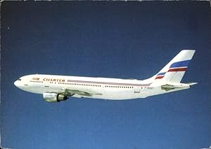 Ansichtskarte / Postkarte Französisches Passagierflugzeug, Air Charter, Air France, Air Inter, Ai...