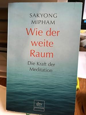 Seller image for Wie der weite Raum. Die Kraft der Meditation. for sale by Antiquariat Thomas Nonnenmacher