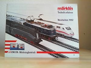 Imagen del vendedor de MRKLIN TECHNIK ERFAHREN NEUHEITEN 1992. a la venta por Antiquariat im Schloss