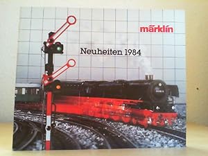 Imagen del vendedor de Mrklin Modellbahn-Zubehr Neuheiten-Katalog 1984. a la venta por Antiquariat im Schloss