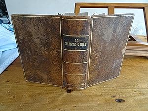 La SAINTE BIBLE, ou L'Ancien Et Le Nouveau TESTAMENT. Edition Stéréotype d'après la version revue...